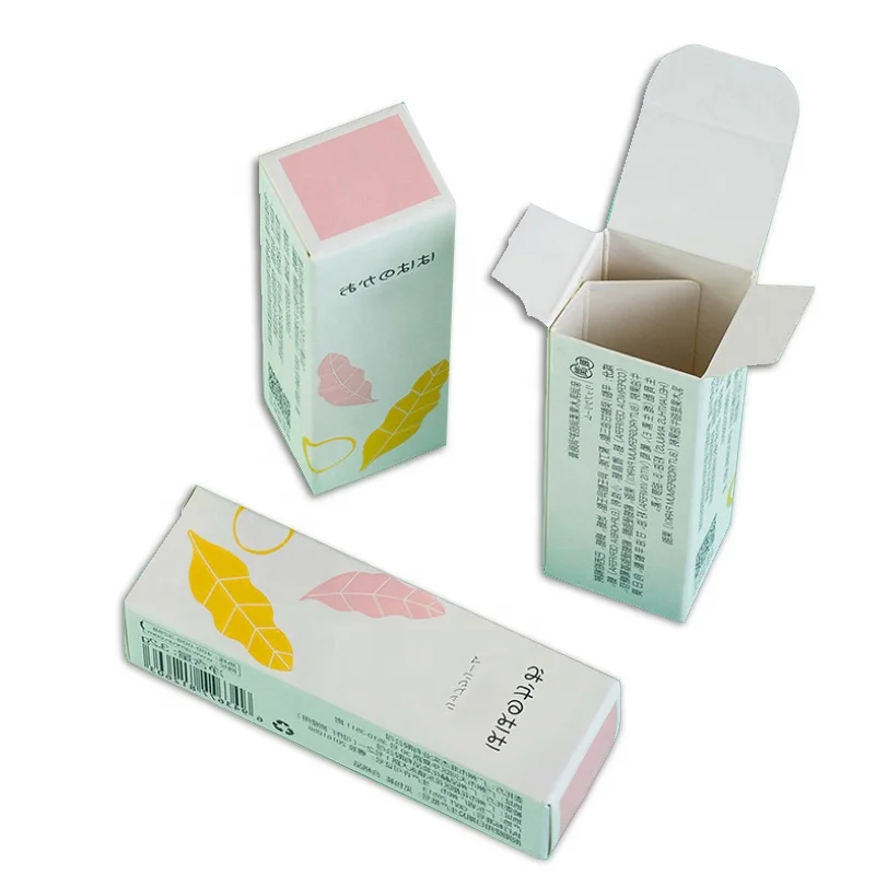 Wholesale custom logo cardboard Paper perfume packaging box for cosmetics
