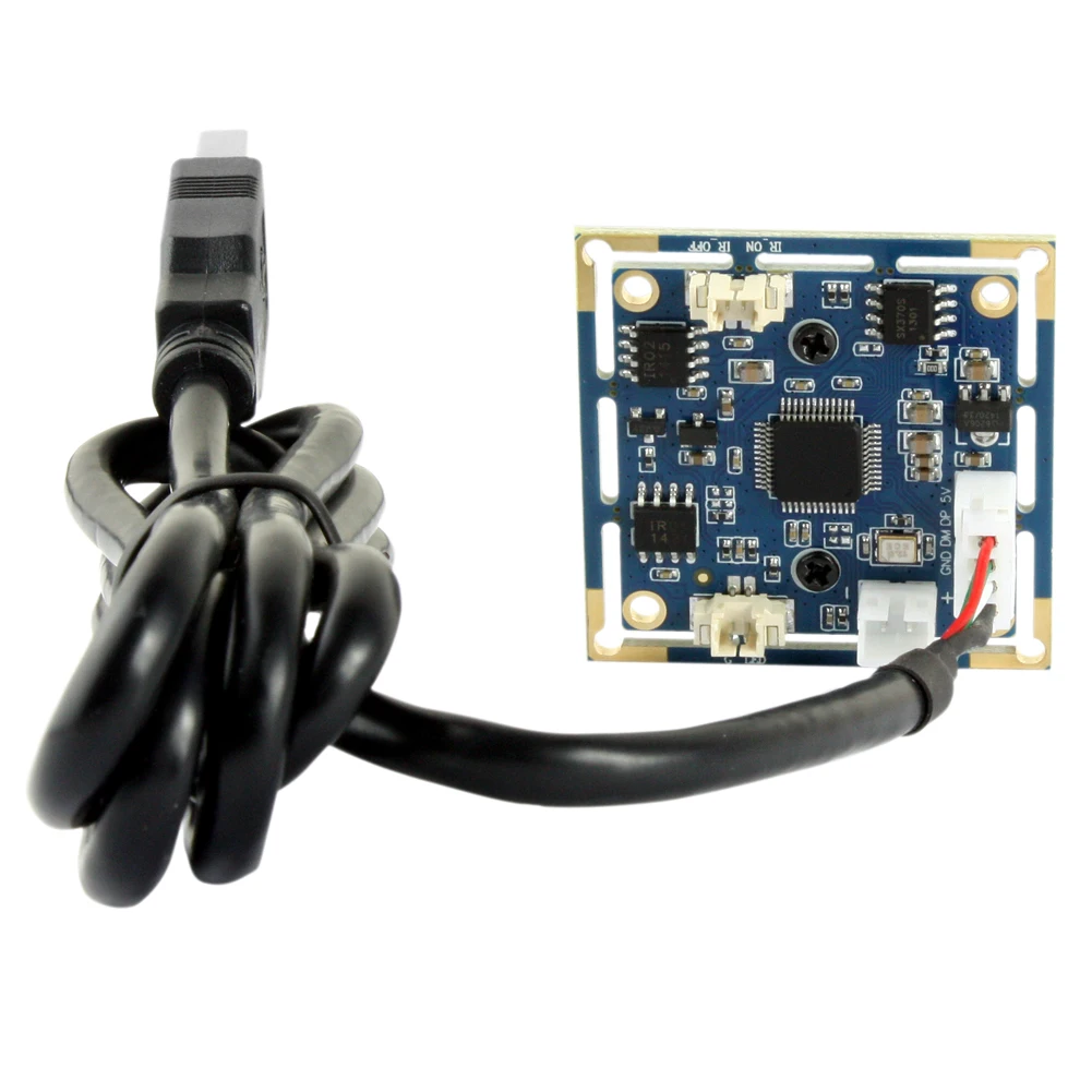 ELP VGA 640*480 OV7725 Wide Angle 170 Degree Fisheye USB Camera Module CMOS for Machinery Equipments