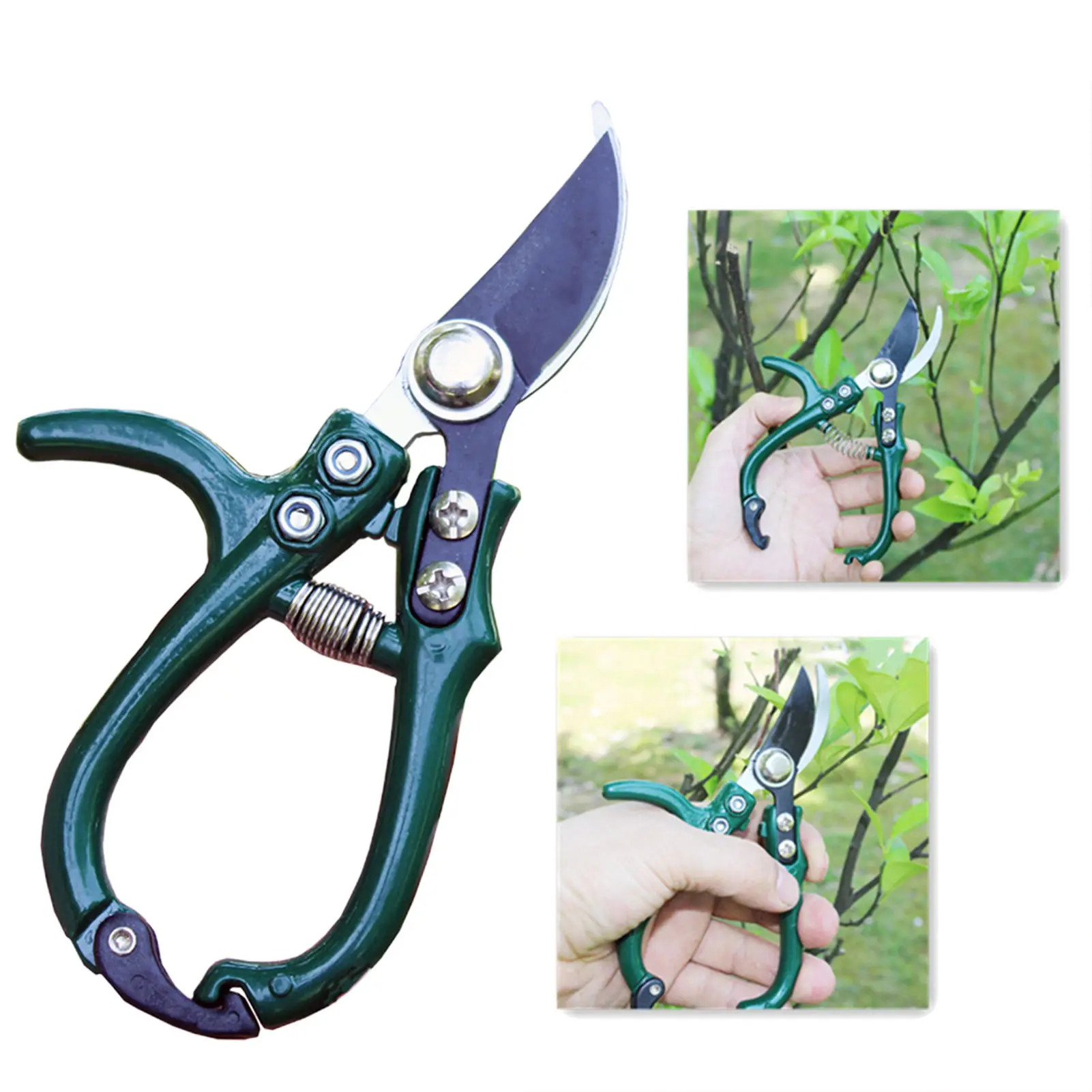 Mydays Outdoor Garden Pruners Lightweight Garden Scissors mini Professional Stainless Steel Garden Shears