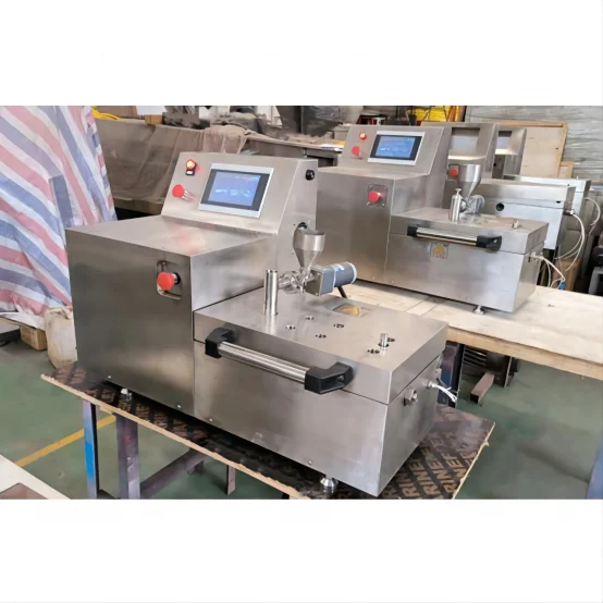 SJSZ cone type desktop mini double screw extrusion extruder extruding line  for laboratory produce mono filament