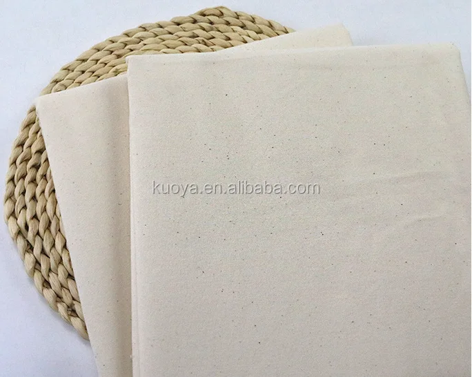 Customization Style   100% cotton  greige fabric  raw white  20*20   for shirt