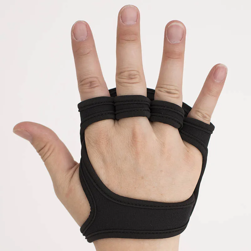 Защитные перчатки для перекрестных тренировок, мужские и женские перчатки для тяжелой атлетики, оптовая продажа, высококачественные перчатки для пальцев в тренажерном зале