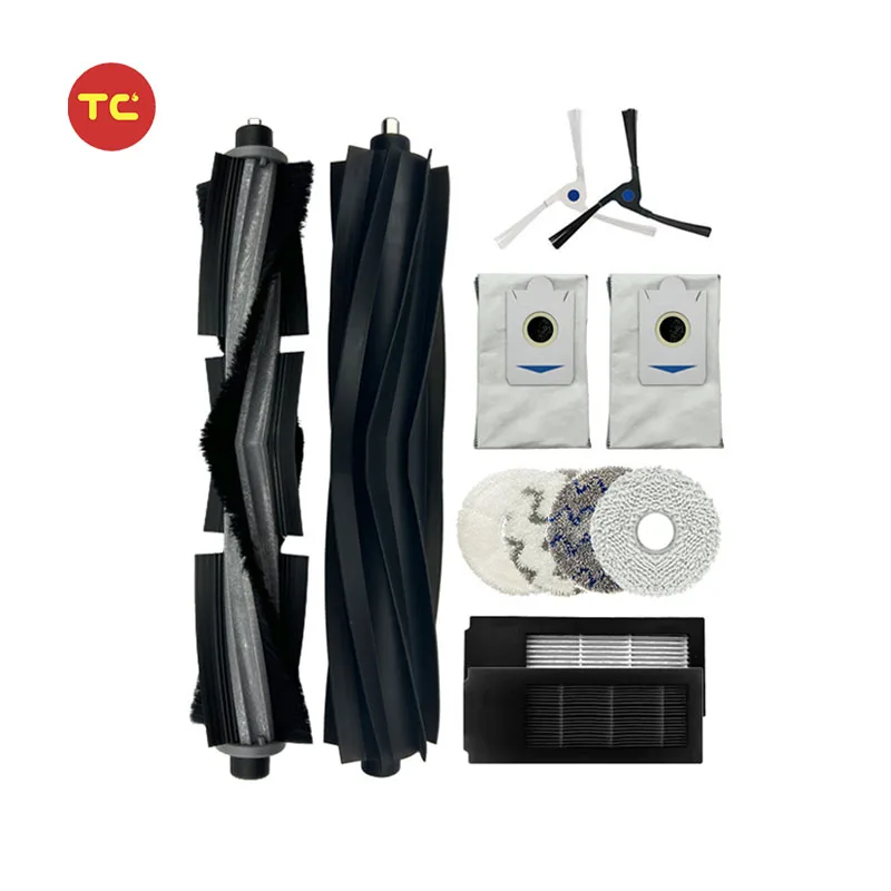 Vacuum Cleaner Main Side Brush Filter Bag Spare Part for Ecovacs Deebot X2 Omni X2 Pro DEX86 Robot Vacuum Cleaner Part