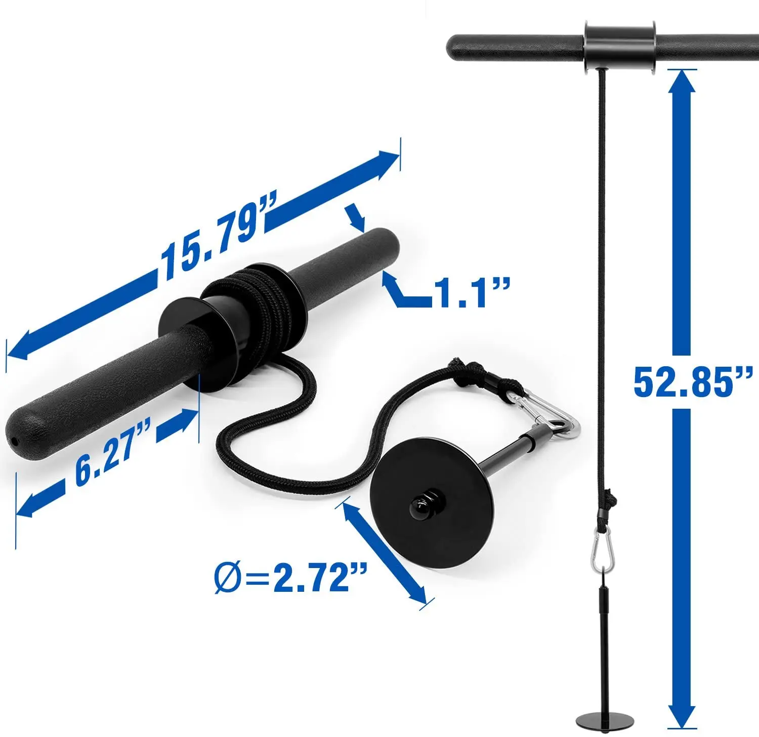 Wrist and Forearm Blaster .Wrist Roller & Forearm Roller for Training
