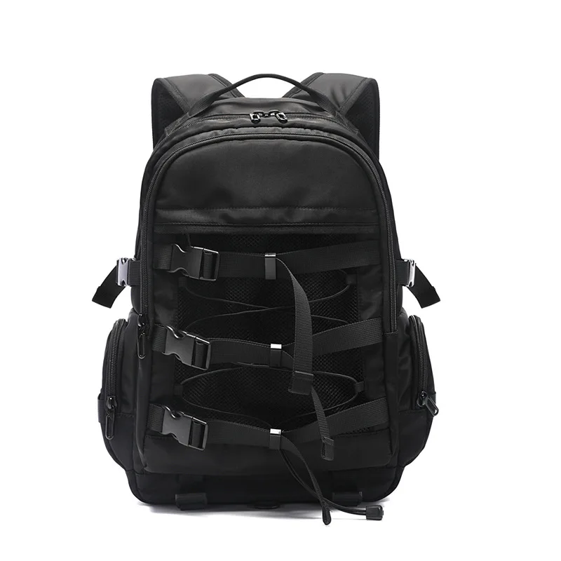 Skateboard Backpack Business bag with Skateboard Straps for College Business Travel Double Strap Skater Multipurpose bag