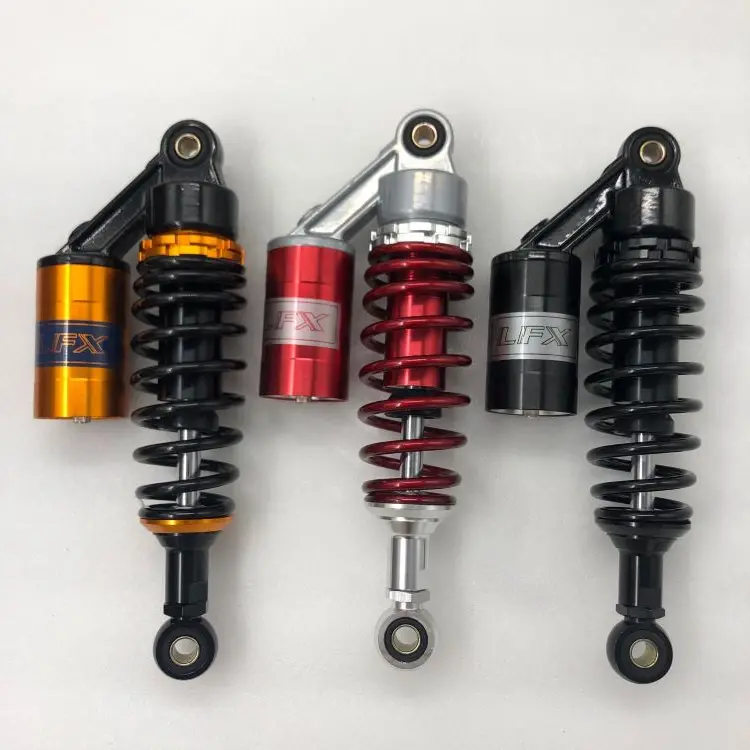 Universal 260mm 265mm 270mm 280mm motorcycle shock absorber 7mm spring suitable for Honda Yamaha Suzuki Kawasaki electric car