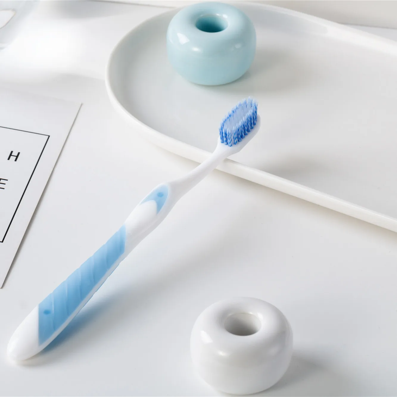 New design gum massage toothbrush teeth nylon toothbrush