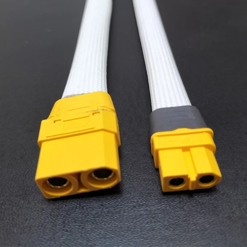 Amass Female 18AWG XT60 Plug With Sheath to XT30 Male Connector Adapter Conversion Cable