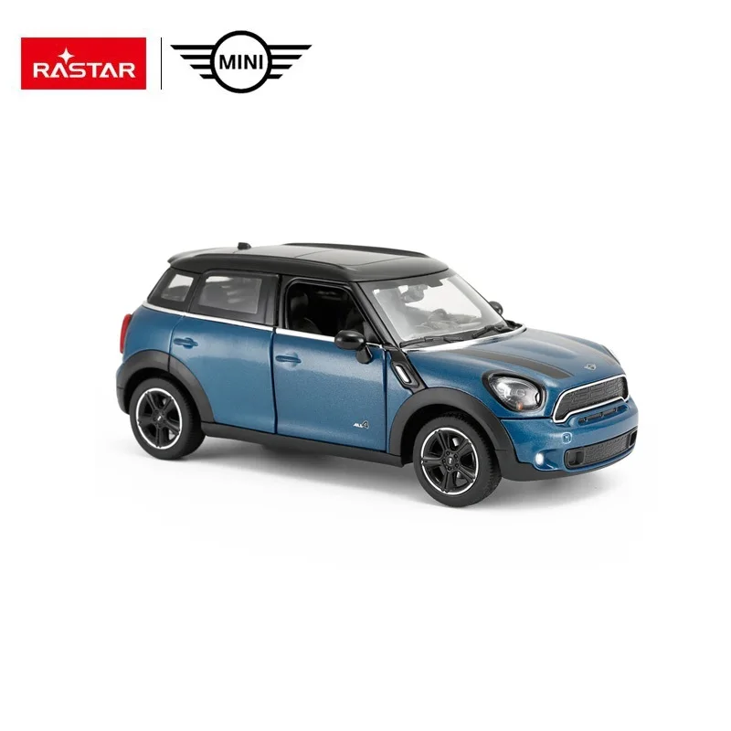 
RASTAR 1:24 alloy free wheel open door MINI diecast vehicles model car toys 