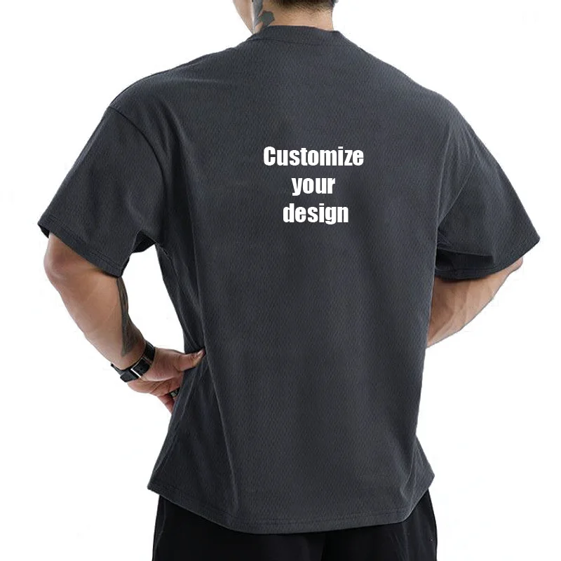 Best Seller Quick Dry Running 100% Polyester Sublimation t Shirt Custom Gym Training T Shirt Fitness Men Tshirt