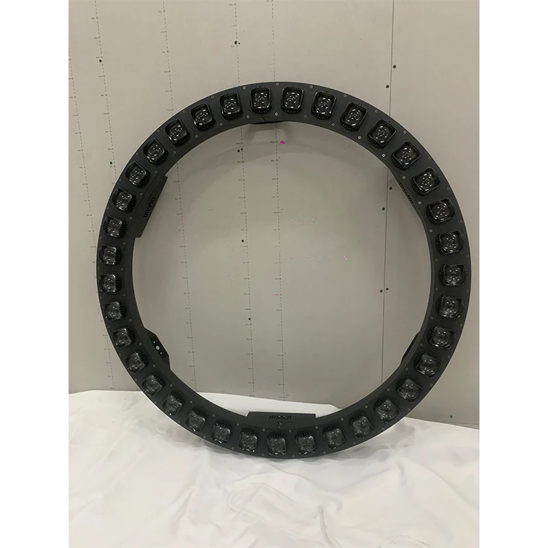 Hot selling high-quality 54 * 15W LED full-color RGB circular light 1.5 m diameter effect Lifting and lowering  stage lights