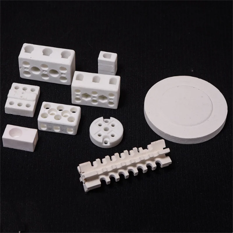Refractory alumina cordierite ceramic bobbin heater Ceramic connector for sale