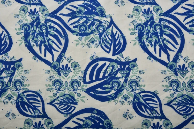 High quality tencel fabric china 30% tencel 70% cotton custom design digital printed fabric