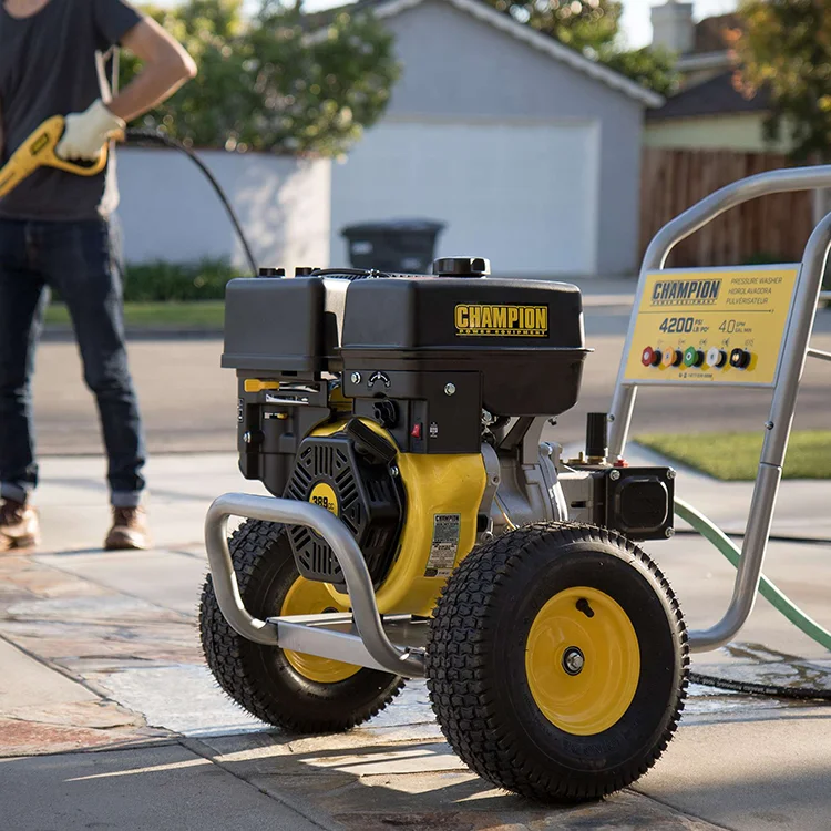 High Quality Champion Wholesale Electric Car Washing Machine Adjustable High Pressure Washer 4200PSI Pressure Washer