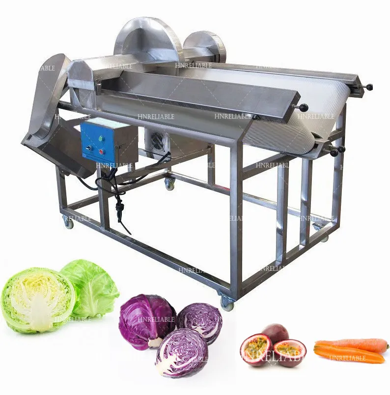 Automatic cabbage taro sweet potato rood leaf vegetable half cutting machine small cherry tomato and strawberry cut half machine