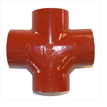 
Drainage System Pipe 88deg double branch Epoxy Coated SML EN877 cast iron pipe fittings 