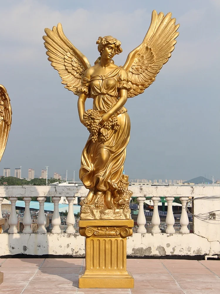 Статуя Ангела фэн-шуй статуя ангела керамическая уличная святой семьи