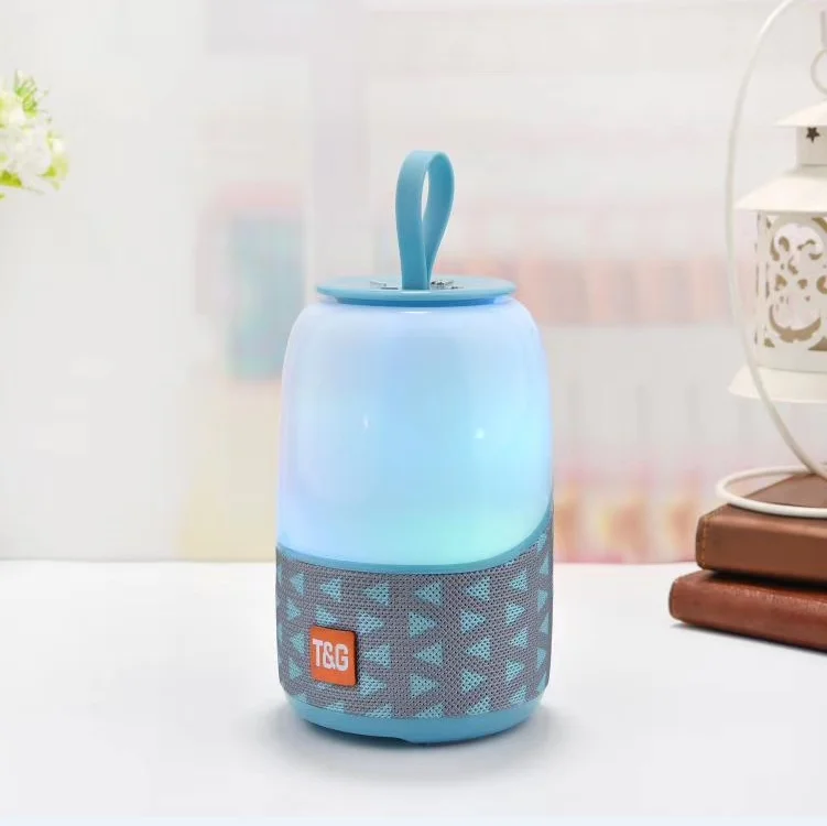 Hot sale TG608  Wireless Mini Portable speaker With Led Colorful Light