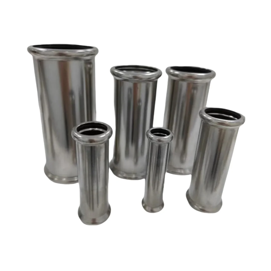 4inch internal and external polishing SS316 SS304 customized car exhaust pipe