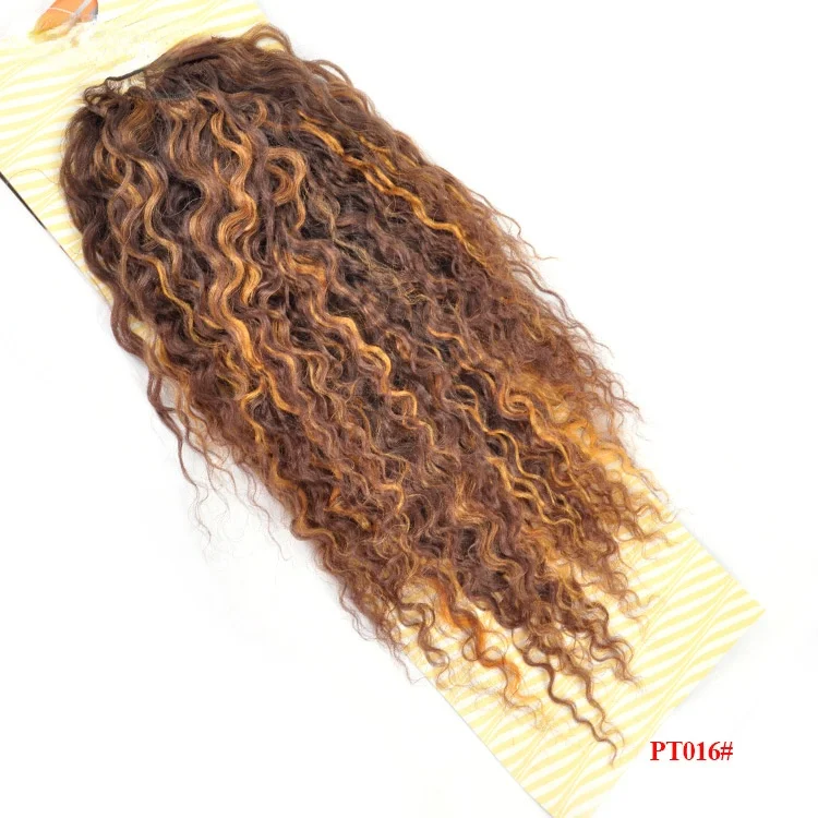 European and American Cross-border Miss Africa Fashion Wig Chemical Fiber Spring Hair Weave Fluffy Long Curly Hair