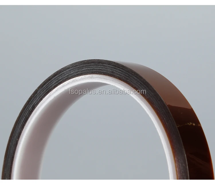 Custom Low Price Esd Die Cut Polyimide Black Kaptone Tape