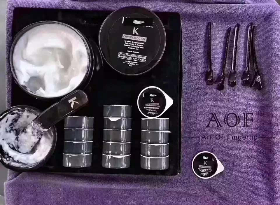 RTS Hot Selling Hot Selling Black Diamond Condensing Time Extract Essence Caviar and Hair Mask For Hair Care Set