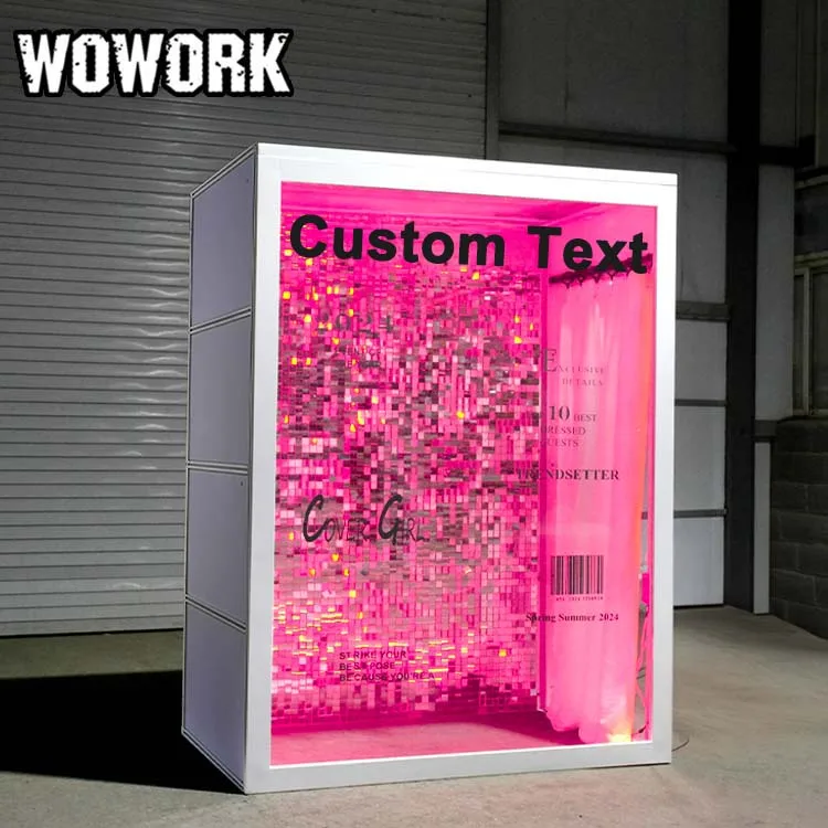 WOWORK свадебный фон для фотосъемки из ПВХ журнала фотобудка рекламных мероприятий шоу съемный реквизит стенда