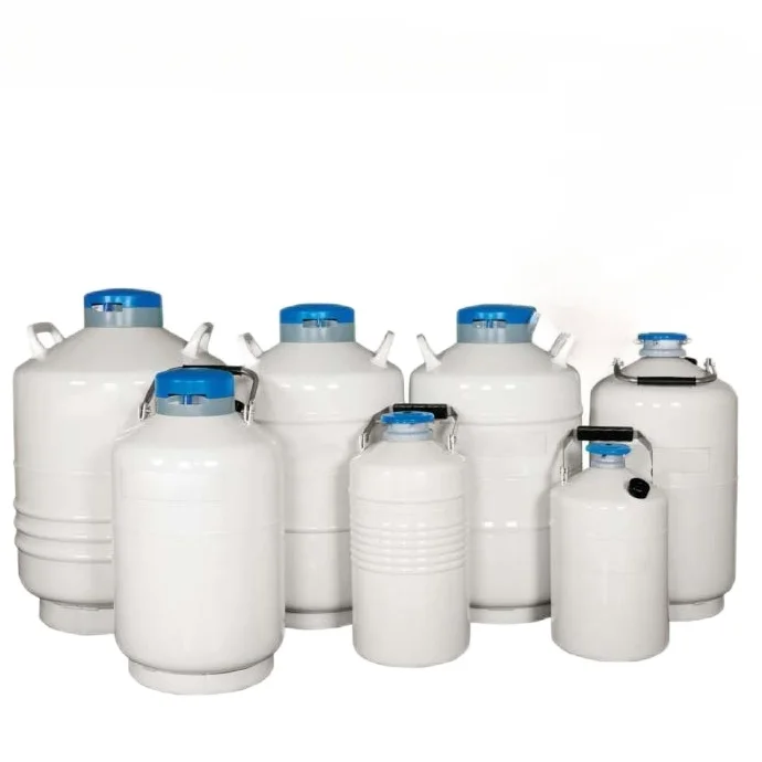 YDZ-100 Self-pressurized LN2 Tank stainless steel Cryogenic Liquid Nitrogen Container filling tank for laboratory