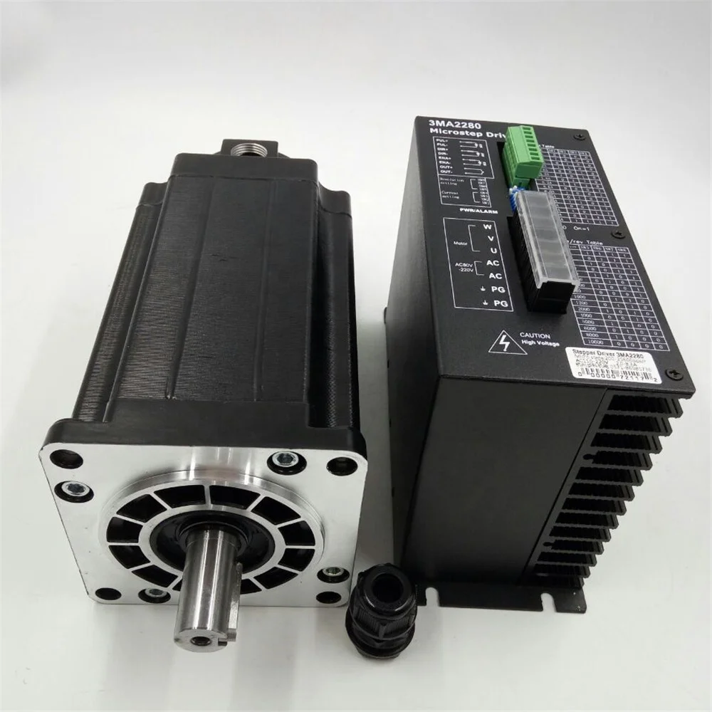 
nema 52 stepper motor 50Nm 3 phase 220v AC motor with high torque stepper motor for CNC machine 