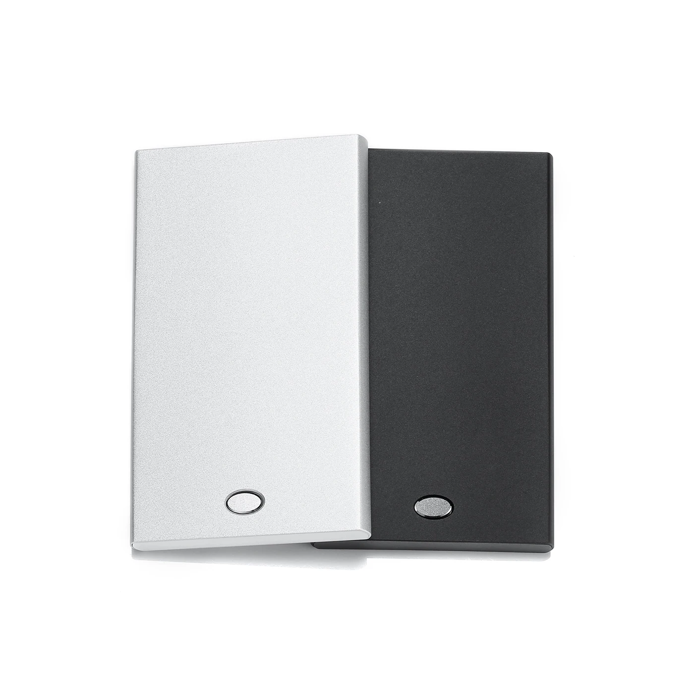 
 Новый дизайн 2020, бесплатная доставка, логотип на заказ, Ультратонкий алюминиевый чехол с блокировкой радиочастотной идентификации, визитница, кошелек  