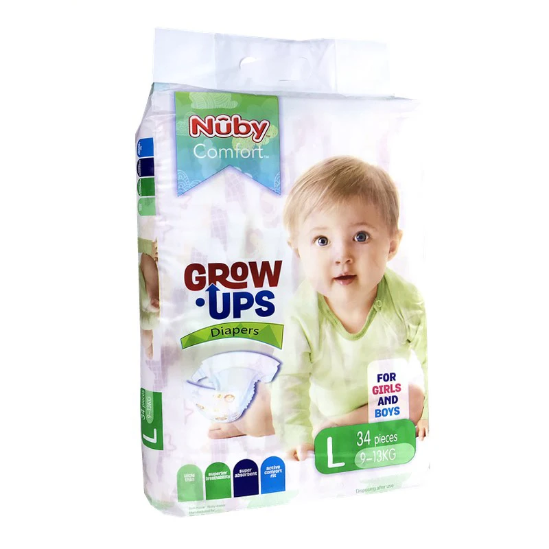 Индивидуальные этикетки дешевые экологически чистые органические биоразлагаемые одноразовые детские сухие Nuby подгузники