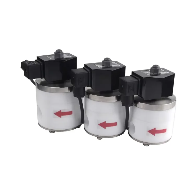 Fast Shipping from NingBo 12V Anti-Corrosive Piston Industrial UPVC CPVC Hydraulic Solenoid Valve