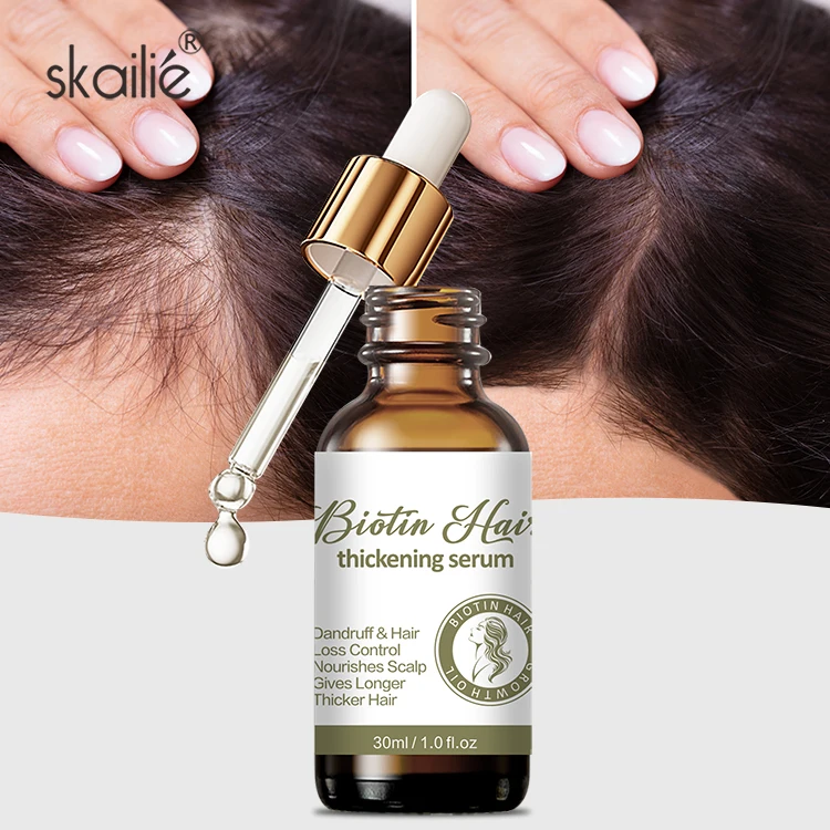 Hair Thickening Serum Nourishing Daily Scalp Tonic Increase Hair Density Hair Growth Serum