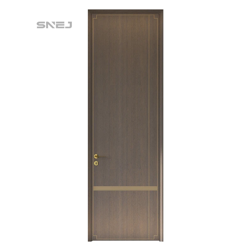 Chinese Manufacturer Factory Price Beautiful Interior Door Strong HDF Wooden Door For Room