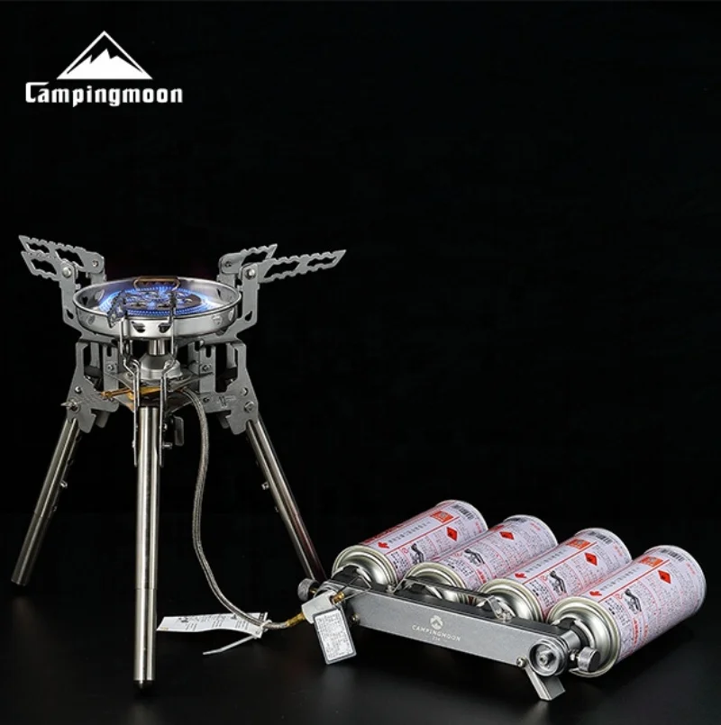 4 In 1 Butane Adapter Gas Cartridge Head Conversion Adapter Nozzle Bottle Butane Convertor Head Gas Stove Adapter Tools