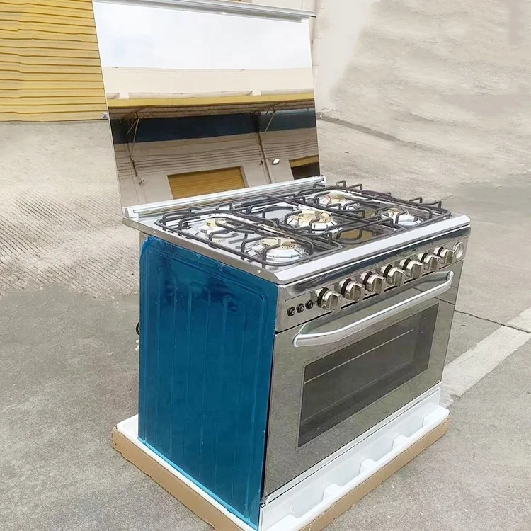 Газовая плита с 5 плитами