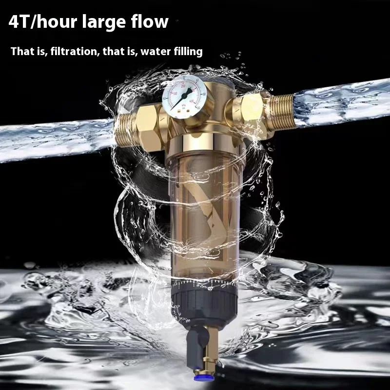 Intelligent reverse osmosis PC material large flow water purifier for Filtration filter systems