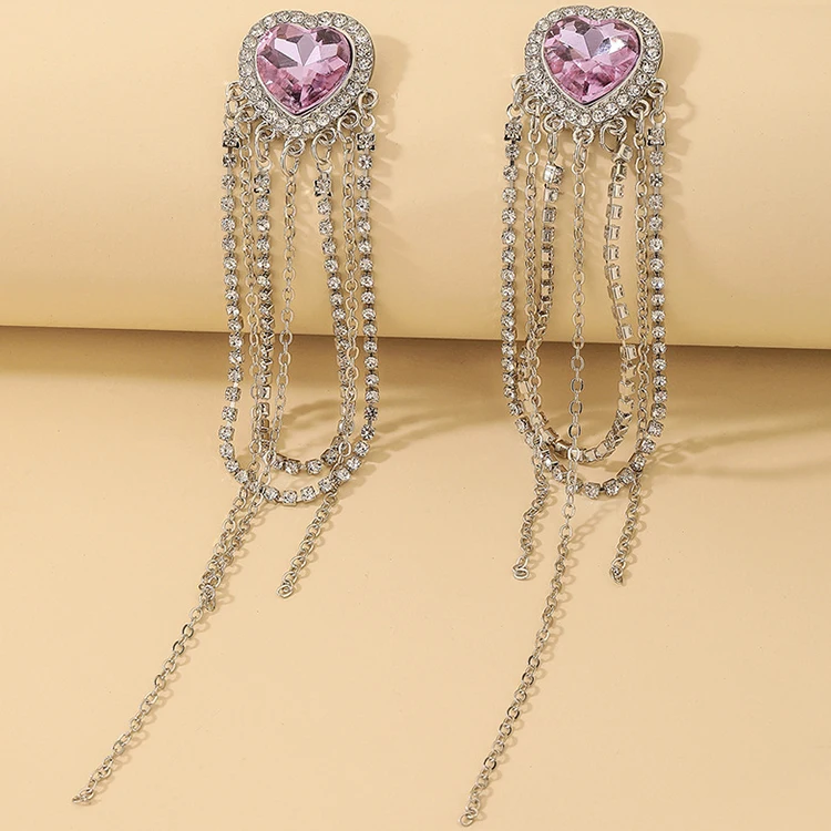 orecchini-pendenti-strass orecchini strass plastic dangling large bigger 2022 china korean rhinestone earring