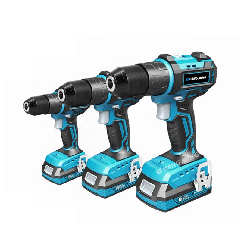 Portable Electric Power 18V Lithium Battery Portable Cordless Brushless Impact Drill perceuse sans fil model CD-B0618-2T