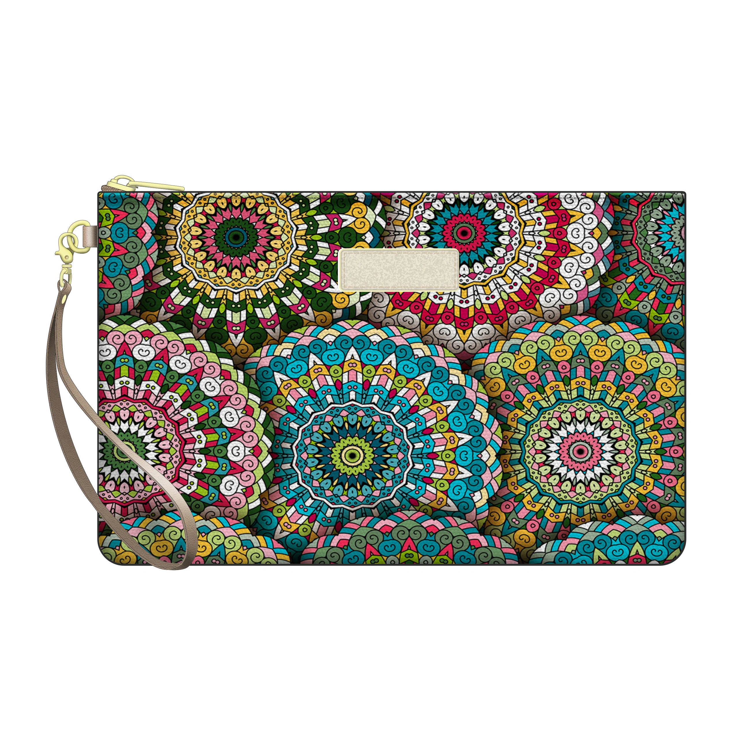 Custom Logo Personalized Printing Oz Polyester Canvas Makeup Cosmetic Bag Multi Functional Coin Rse Beauty Holder Bags Pencil Pa