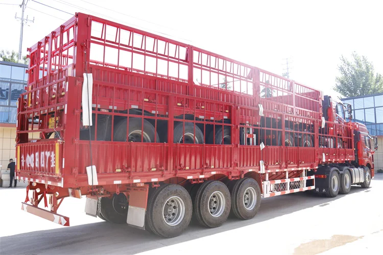 GFC9402CCYE Cheap Transport Side Fence Warehouse Tractor Semi Trailer Trucks