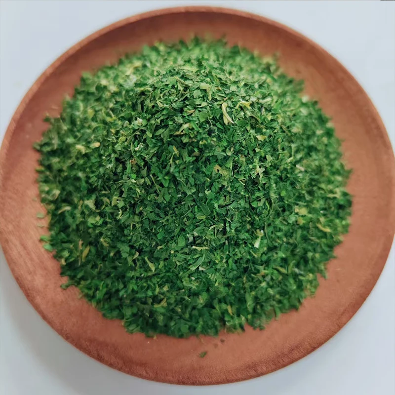 Manufacture Supply Natural Dehydrated Celery Leaf 3x3mm