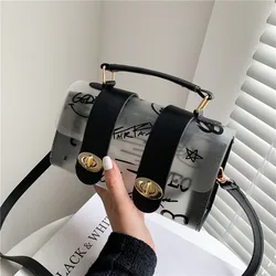 SY 2022 New Women Shoulder Bag Pvc Transparent Messenger Female Bag Small Designer Handbag Purse Crossbody Bags For Women