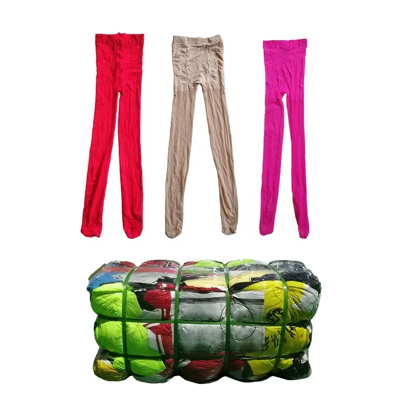 Sexy Long Lace Cotton Polly ladies high quality Stocking used clothing for ladies secondhand ostentatious used clothes