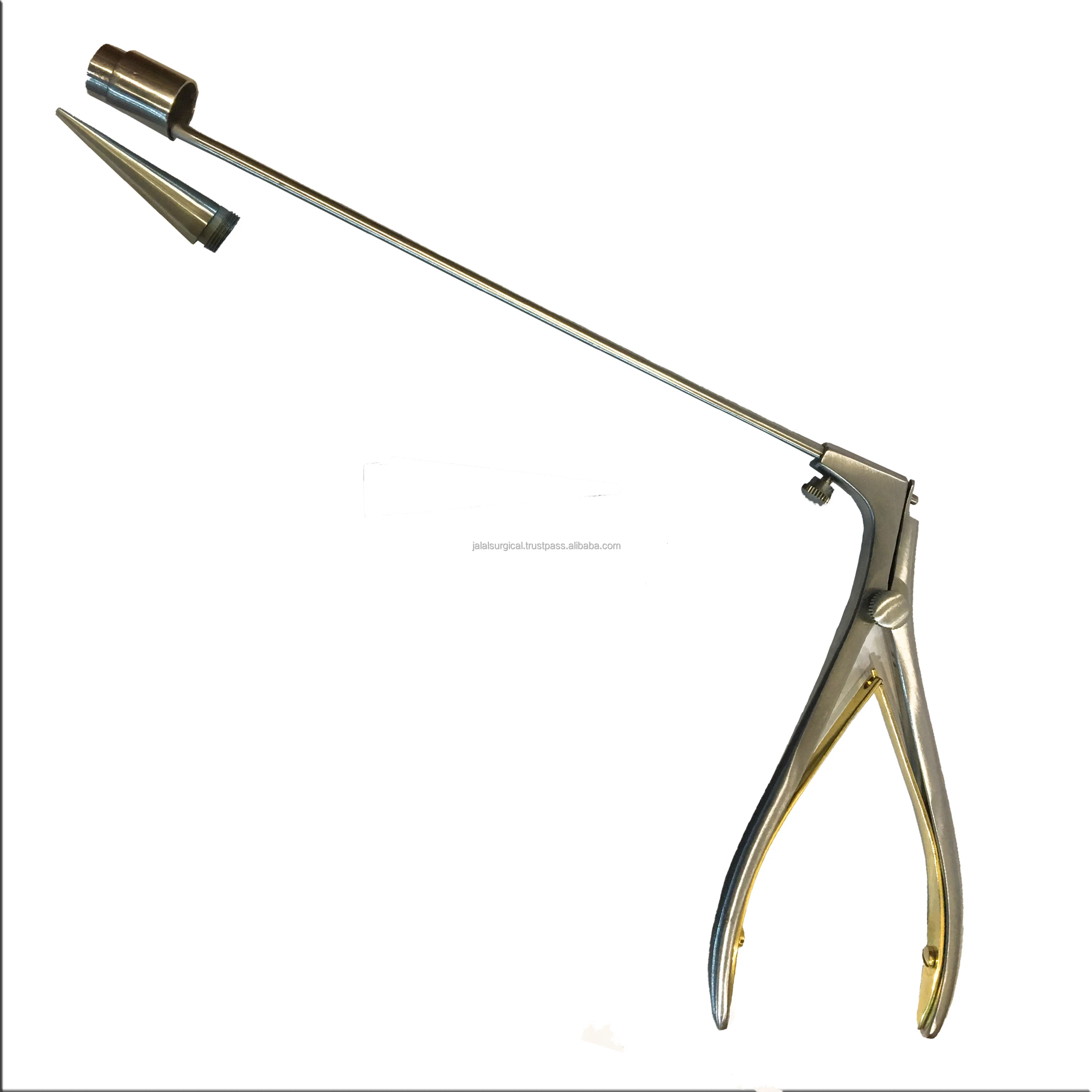 Hemorrhoidal ligator Set MCGIVNEY FORCEPS SET with 50 pcs Loading Cone Latex O Rings