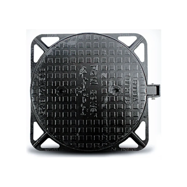 Manhole Covers Suppliers En124 Epoxy Coating Dci Ductile Iron Recessed Custom Diameter Water Tank Manhole Cover Foundry