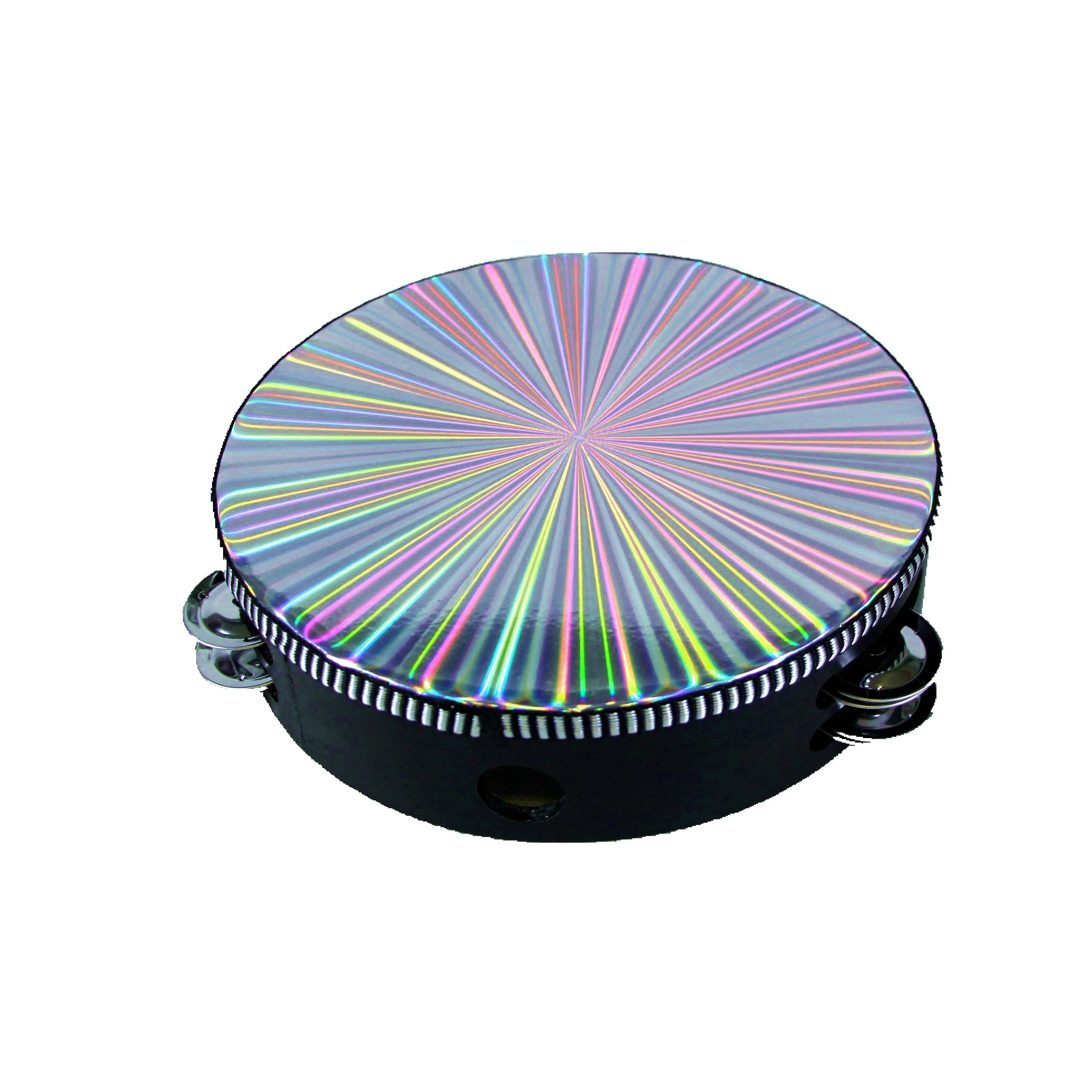 
wholesale percussion instrument Good price oem percussion instruments black wood tambourine for sale 