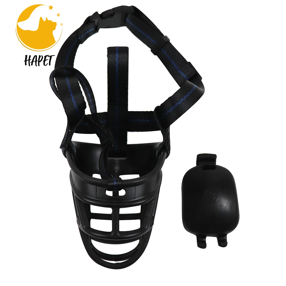 Hot Selling Safety PE Breathable Pet Muzzles Prevent Biting Chewing and Barking Dog Muzzle