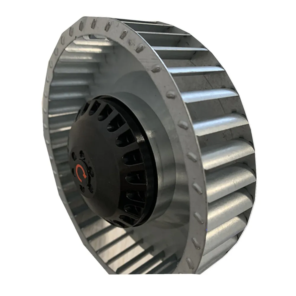 AC Fordward curved capacitor external rotor motor IP54 centrifugal fan and impeller for HVAC air purifier