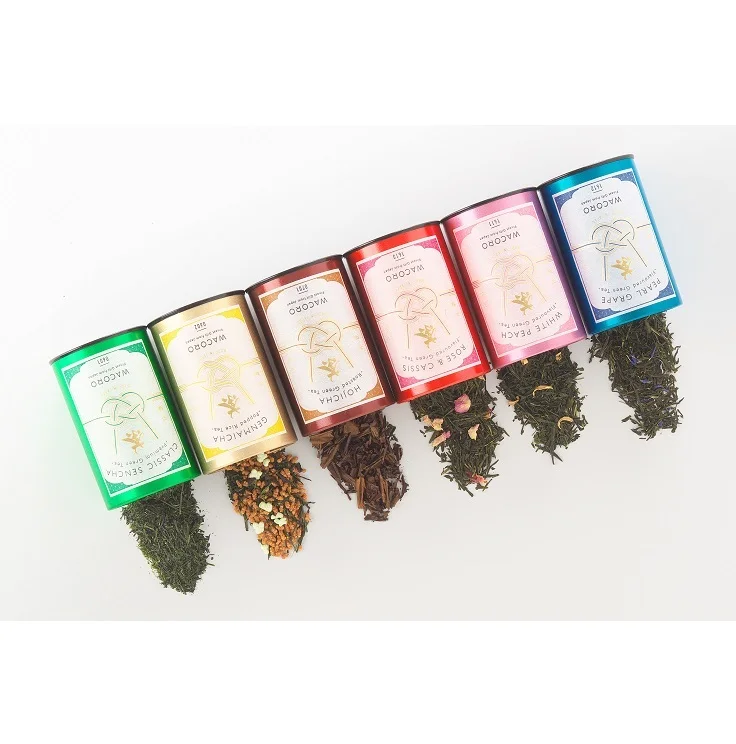 Classic Japanese sweet weight loss green tea bags loose tea leaf